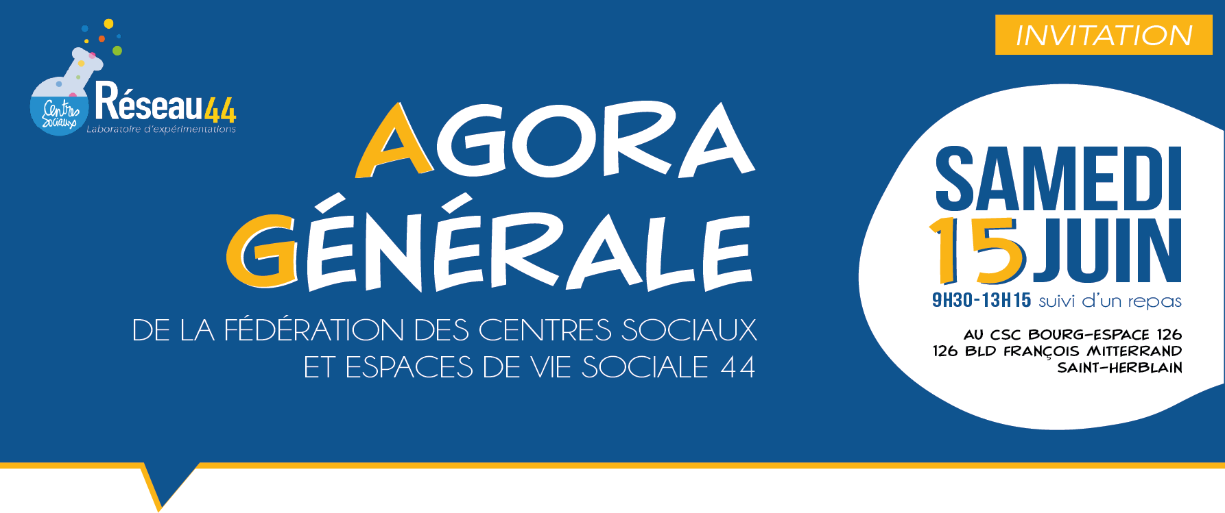 Invitation Agora Générale Fédération 44