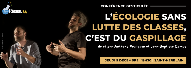 Conférence gesticulée écologie